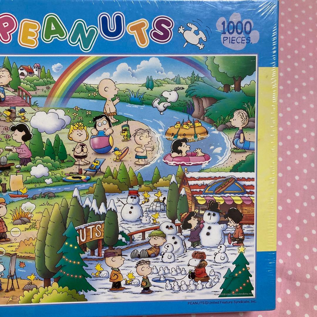 未開封アポロ社 スヌーピー ジグソーパズル1000ピース「ピーナッツ・シーズン」