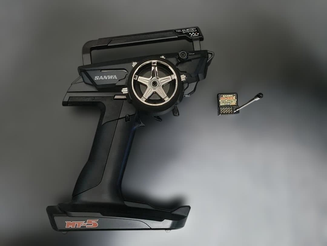 た*け様 SANWA MT-5 プロポ&受信機　箱あり