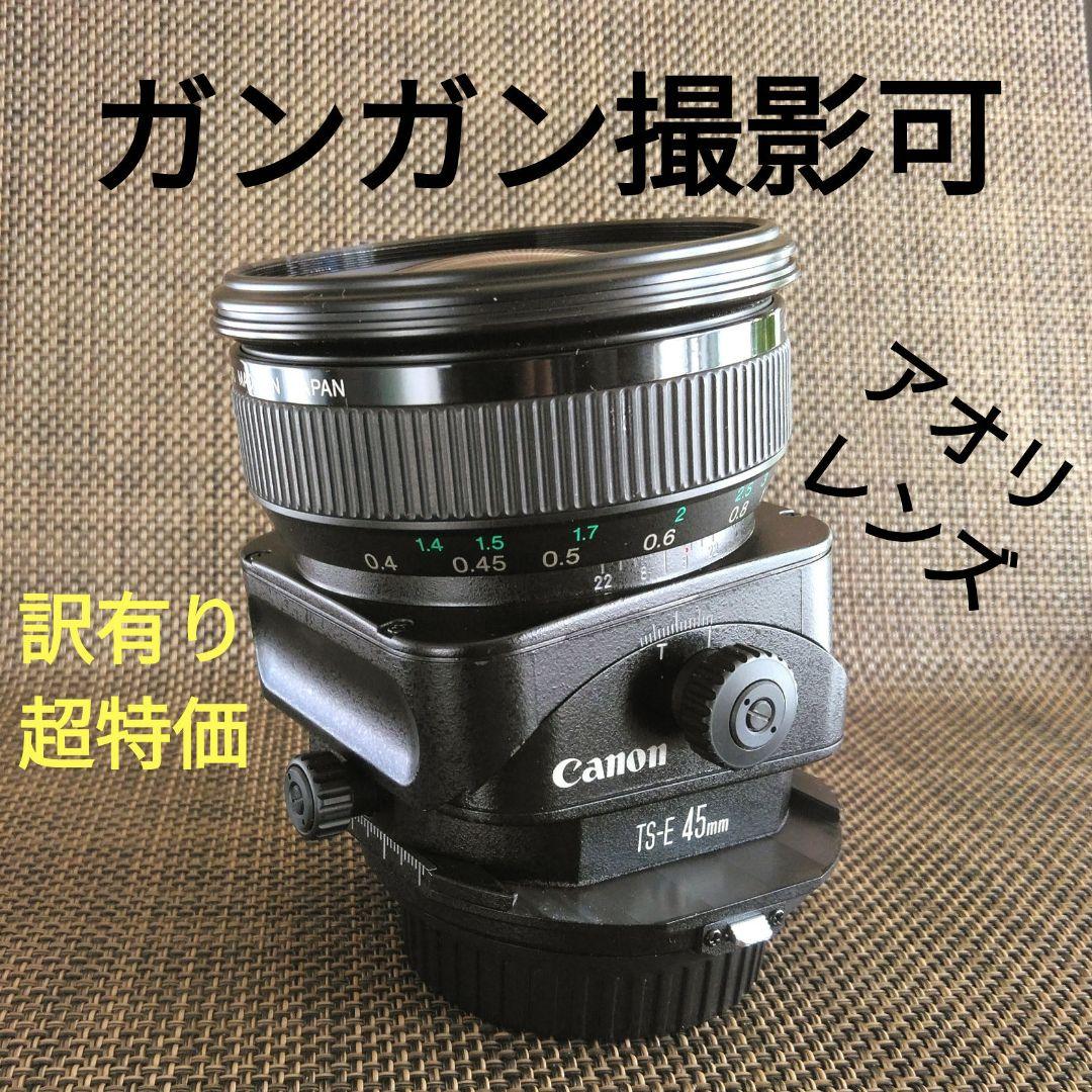 訳有り大特価 Canon TS-E 45mm アオリレンズ