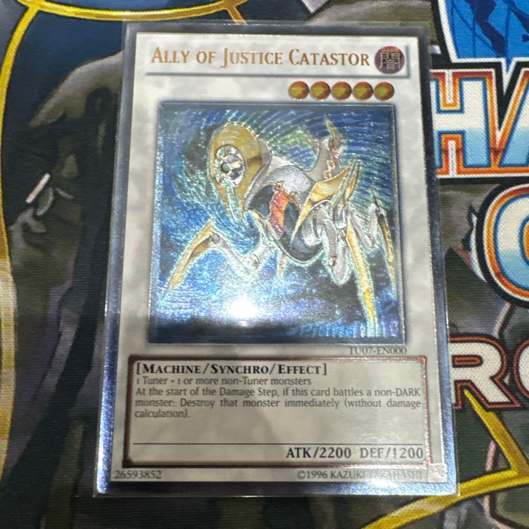 遊戯王 英語版　Ａ・Ｏ・Ｊ カタストル　レリーフ