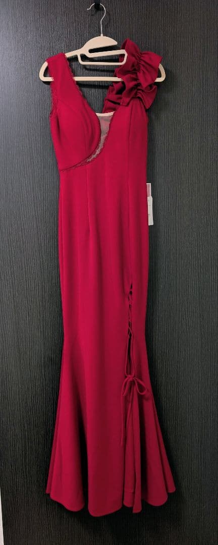 【Rio】レッドドレスと青ロングドレスセット