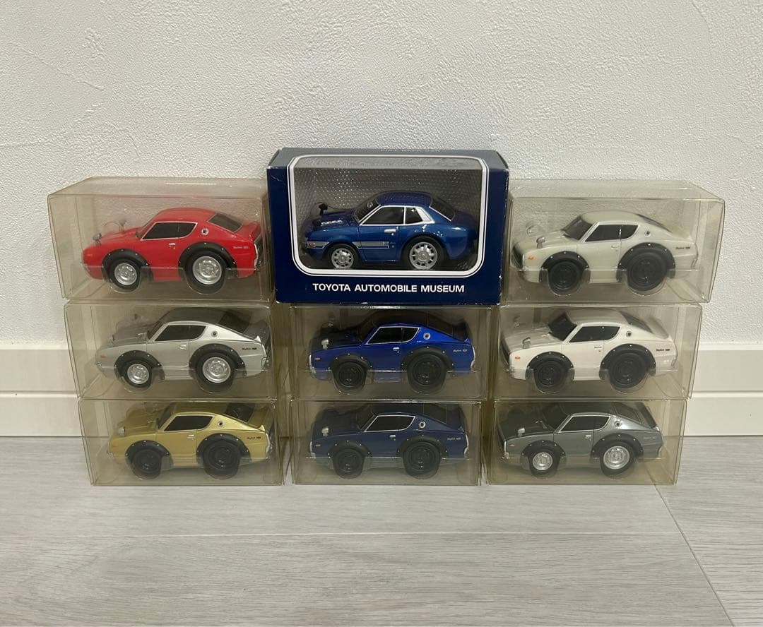 ドライブタウン　トヨタ　スカイライン　ケンメリ　セリカ　プルバックカー　9種