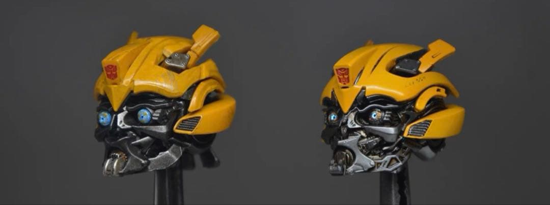 超稀有‼️老八dlx バンブルビー用入り変えヘッド　マスク付き