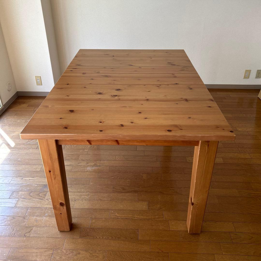 IKEA イケア 伸長式 ダイニングテーブル 無垢材　STORNAS　廃盤