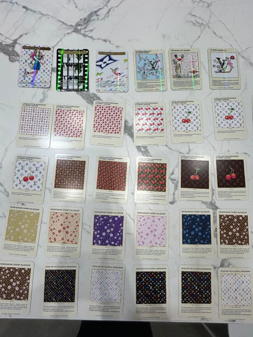新品未使用　ルイヴィトン×村上隆コラボ　トレーディングカードセット　非売品