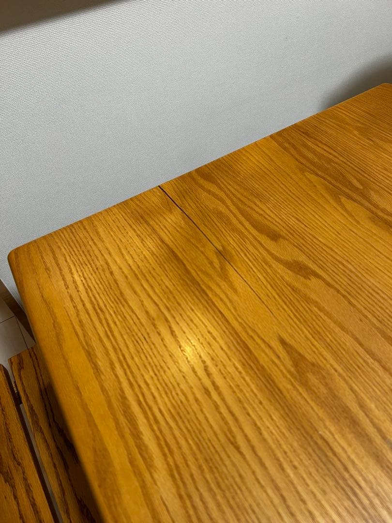 オーク材 ダイニングテーブルと椅子セット