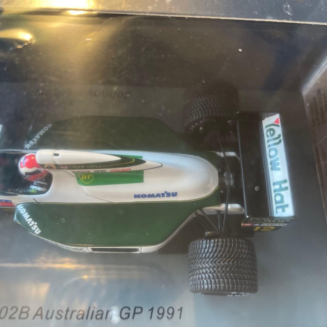 絶版　1/43 ロータス　102B オーストラリアGP 1991 J.ハーバート