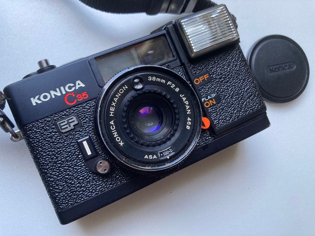 かわいい！使いやすい！KONICA C35 フィルムカメラ