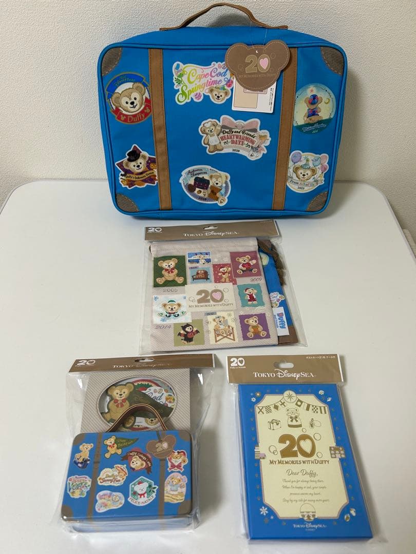 東京ディズニーシー20周年 ダッフィーグッズセット　4点セット