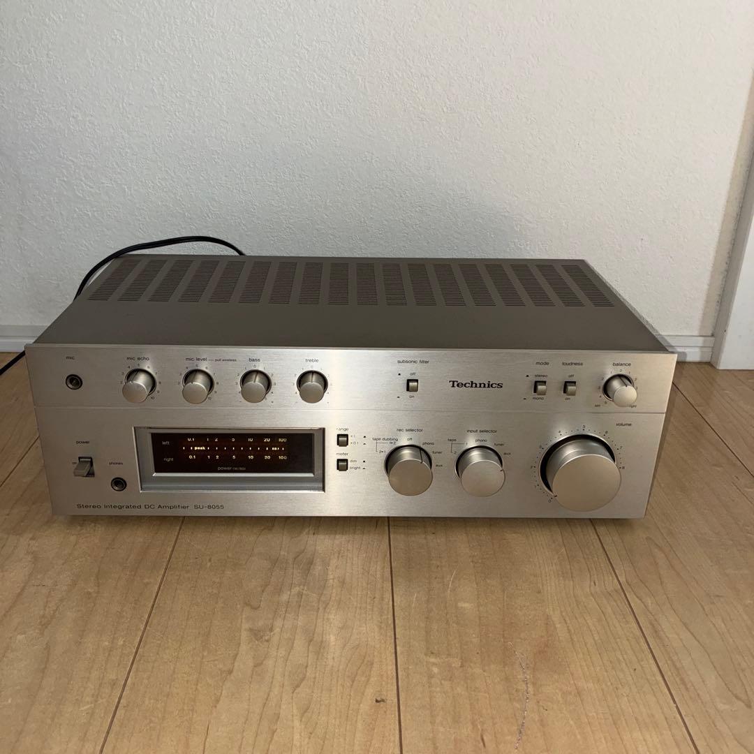 テクニクス　プリメインアンプ　su-8055 動作品　いい音です