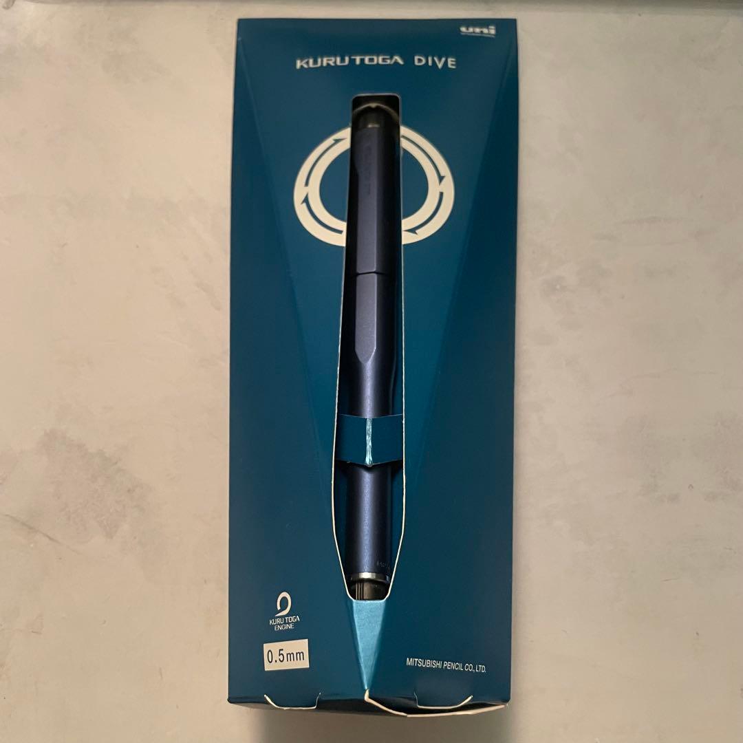 クルトガダイブ　ムーンナイトブルー　シャーペン