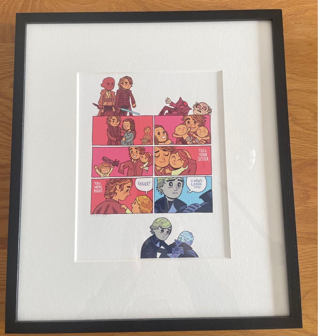 DAN HIPP 直筆サイン入りアート you were right.