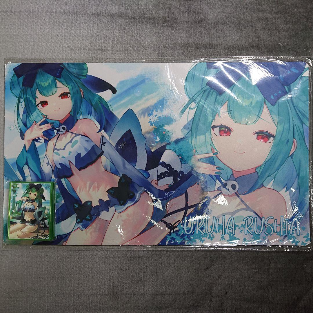 α1 ホロライブ ウエディング&肌 潤羽るしあ スリーブ&プレイマット