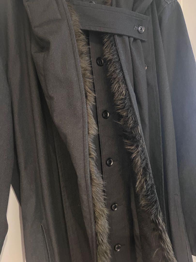 ヨウジヤマモト プールオム 18AW Double Hooded ドレスコート