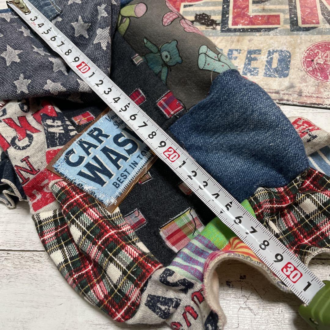 犬服^ ^つぎはぎパーカー