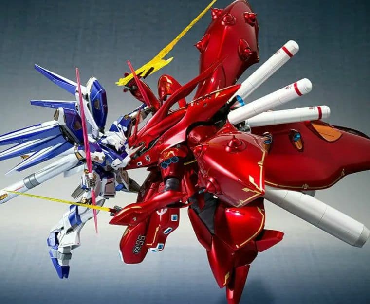 L ROBOT魂 Hi-νガンダム、ROBOT魂 ナイチンゲール