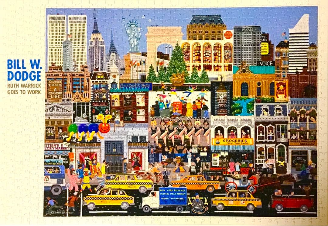 ジグソーパズル 1000ピース BILL W.DODGE 『ゴーズトゥワーク』