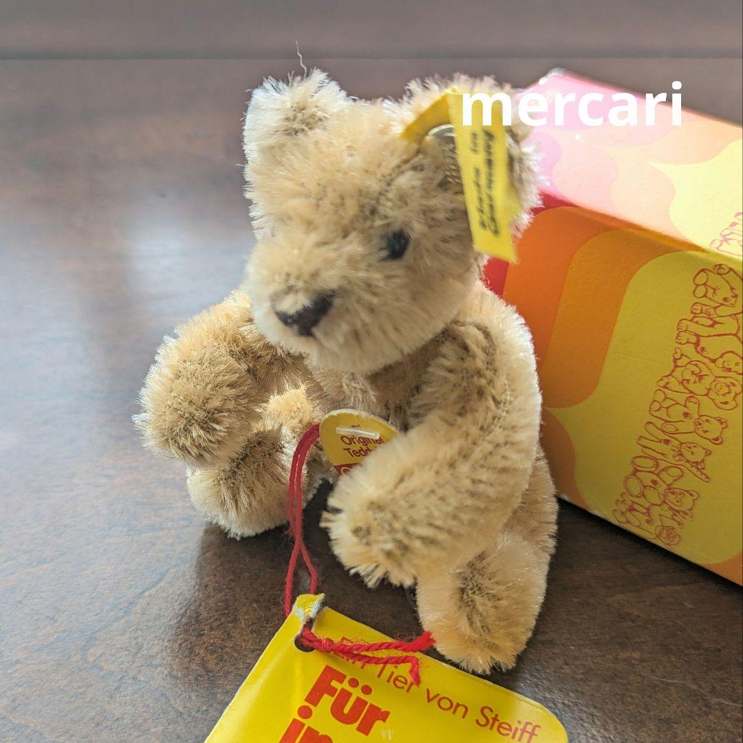 ヴィンテージ シュタイフ テディベア 箱付き ミニチュアベア
