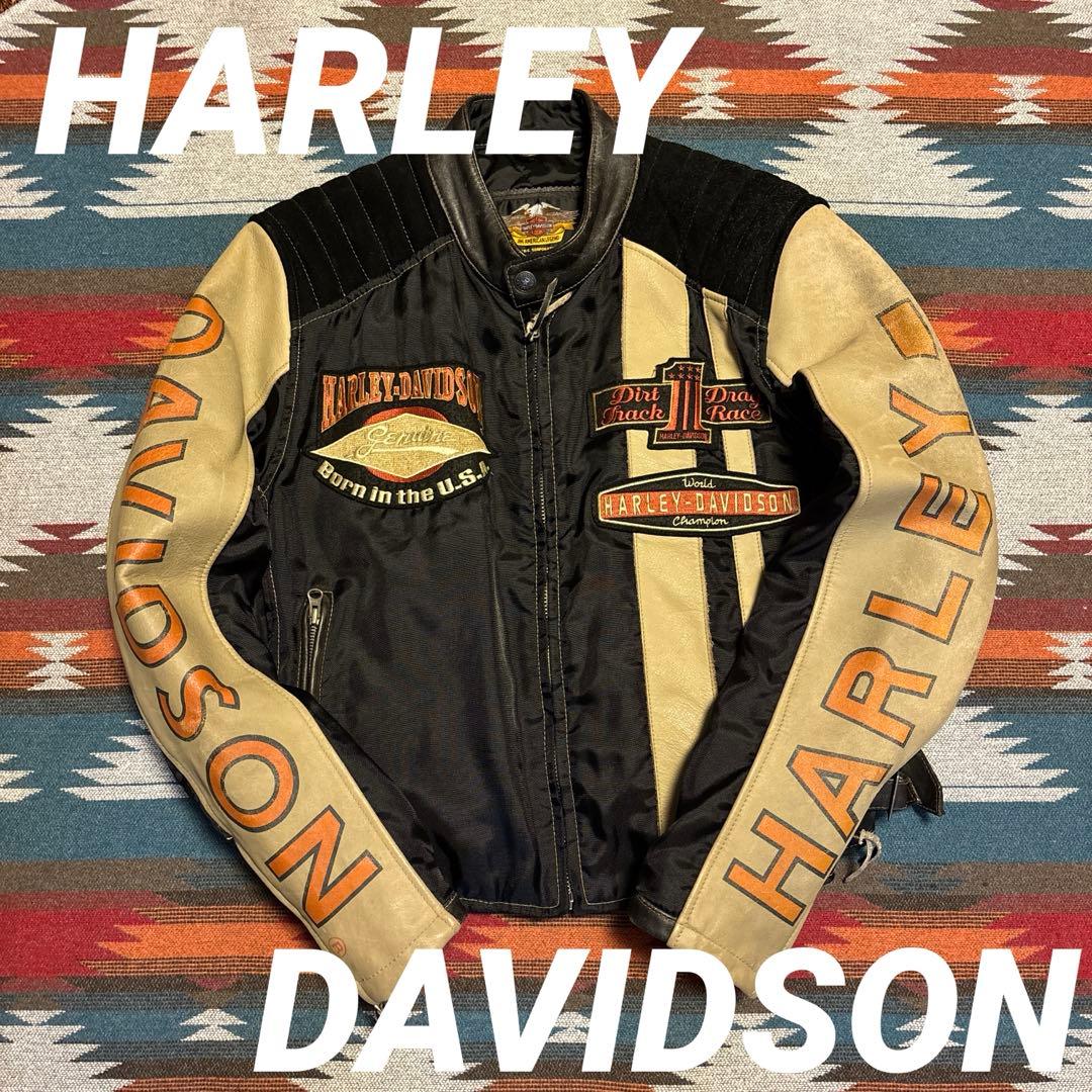 値段交渉可◎90s HARLEY DAVIDSON ライダースジャケット