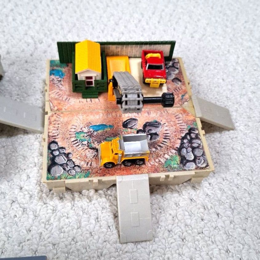 トラベルシティ　ミニラマ　レア　希少　ミニカー　パノラマ　車　レトロ玩具