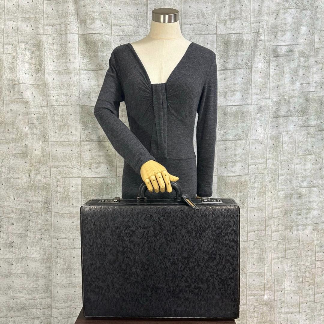 dunhill ダンヒル アタッシュケース ビジネスバッグ オーガナイザー 黒