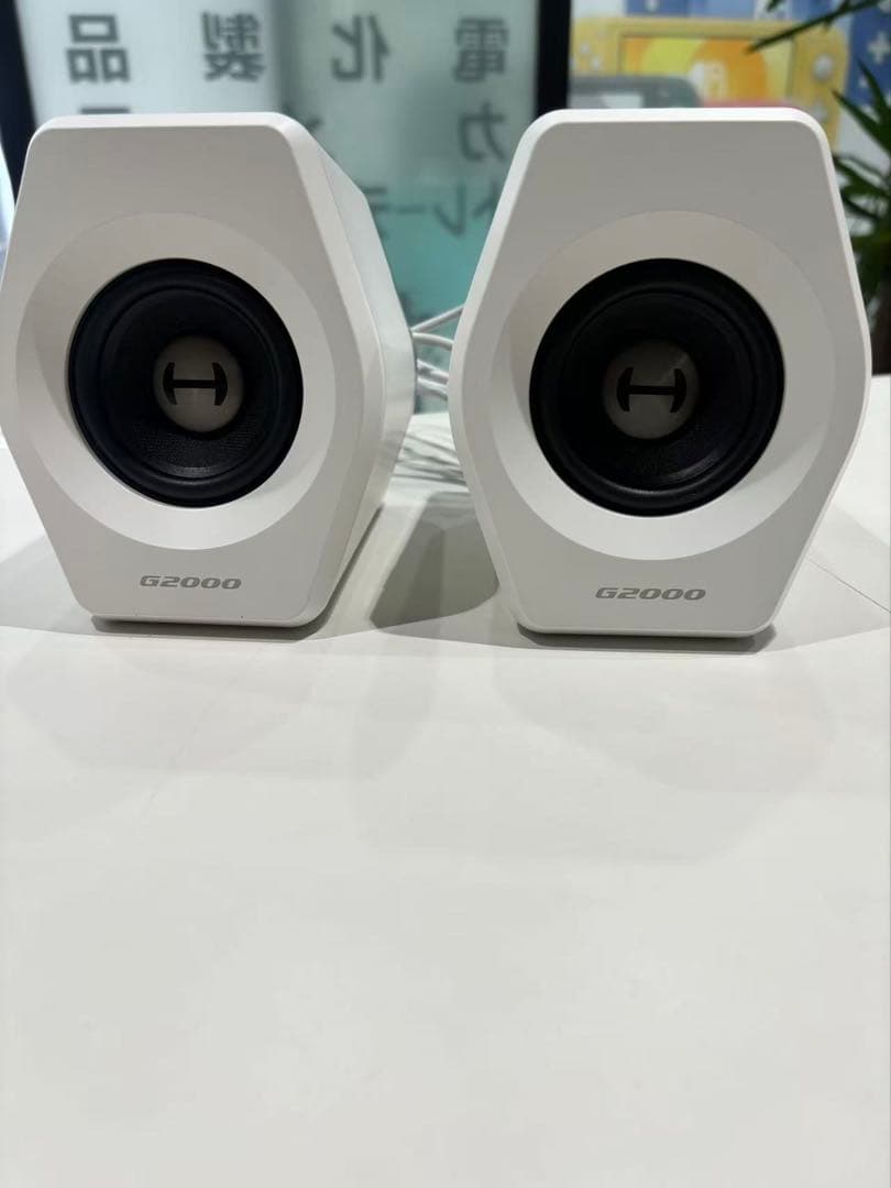 1122白/Edifier G2000 ゲーミング スピーカー パソコン PS5