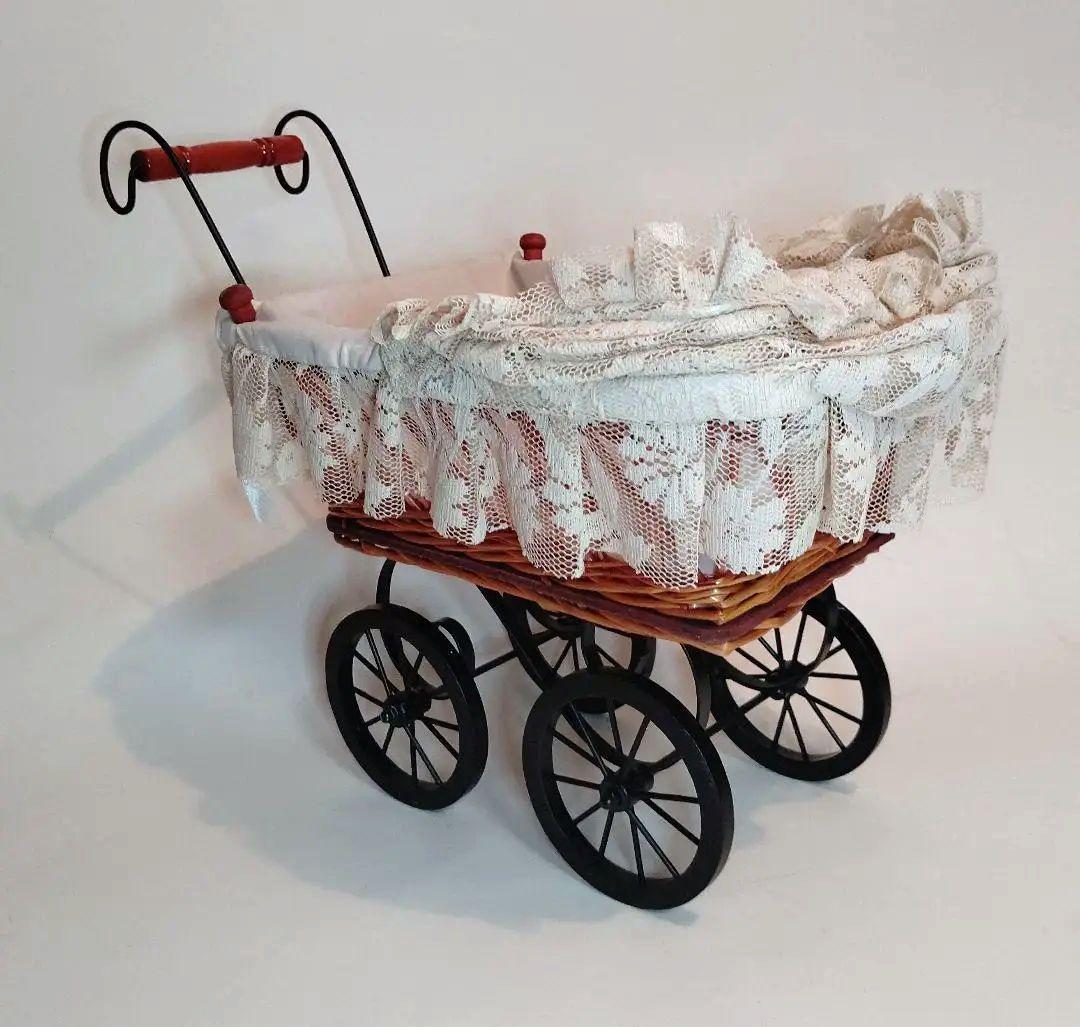 人形用ベビーカー   レトロ