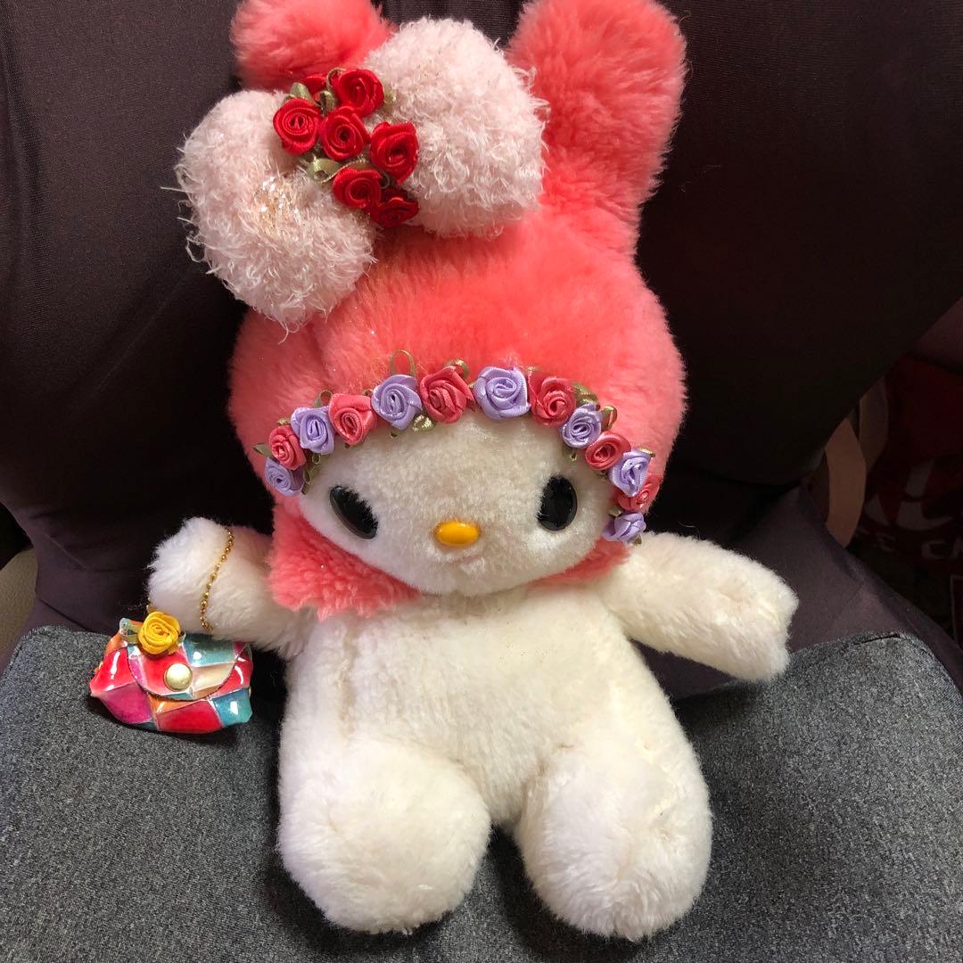 My melody アンティークでオリジナルのサンリオファミリー