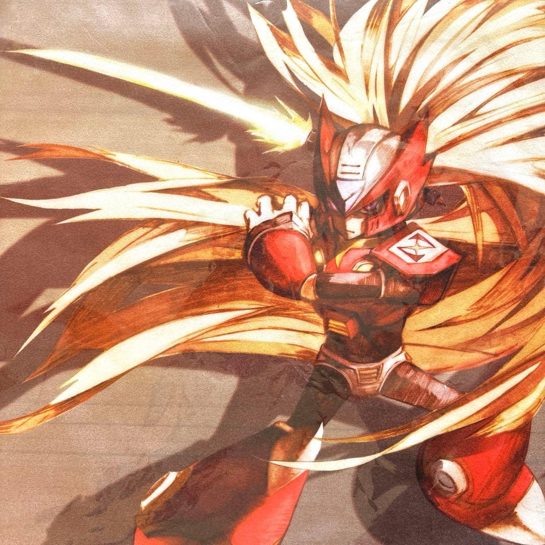 【希少】ファイバータオル　ロックマンX ゼロ