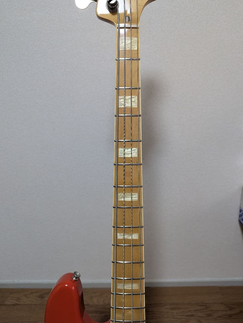 ベース Fender Japan JB75-90US Fiesta Red