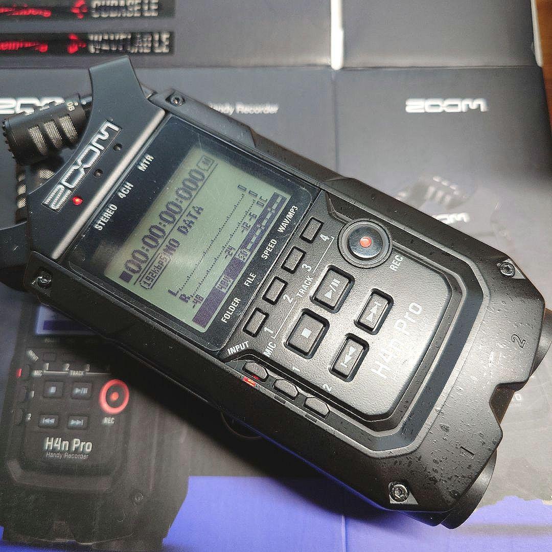 H4n Pro / BLK 風防・リモコン付