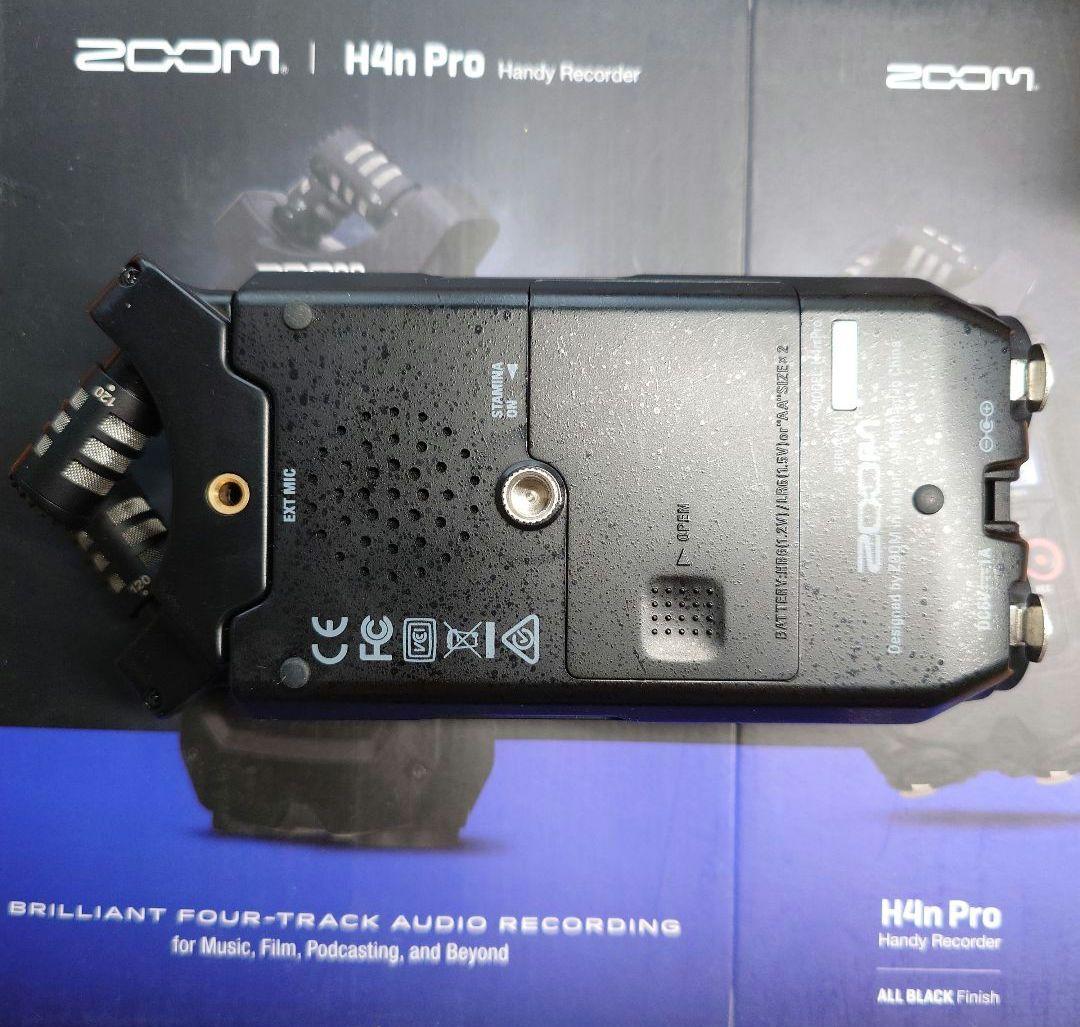 H4n Pro / BLK 風防・リモコン付