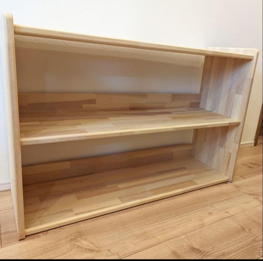 ゆかり三昧※プロフ読んで下　絵本棚　木製棚　リビングボード　モンテッソーリ