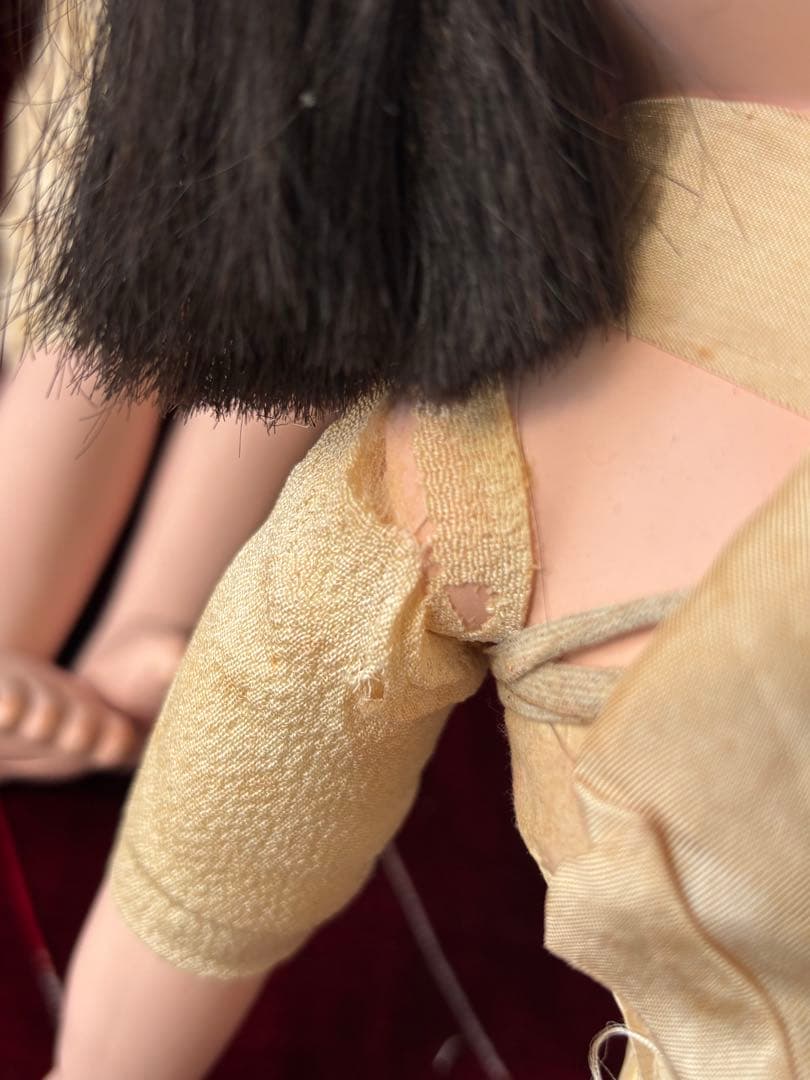 市松人形 國光ペア 日本人形 ビスクドール 和人形 アンティークドール