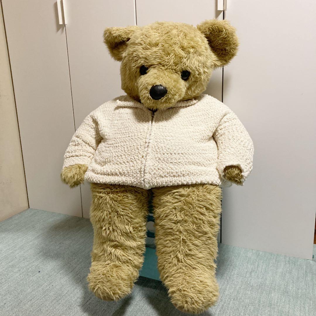 ファースト社　ヴィンテージテディベア　特大クマぬいぐるみ