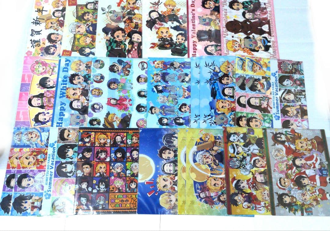 鬼滅の刃　ufotableカフェ　クリアファイル