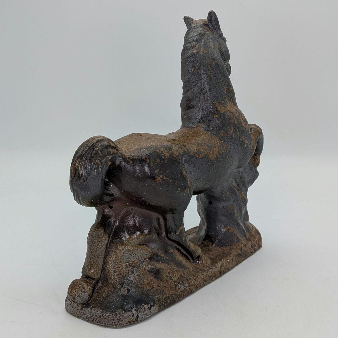 山麓窯 中村朝男 備前焼 午置物 共箱共布栞 干支置物 午年 馬 ウマ 在銘