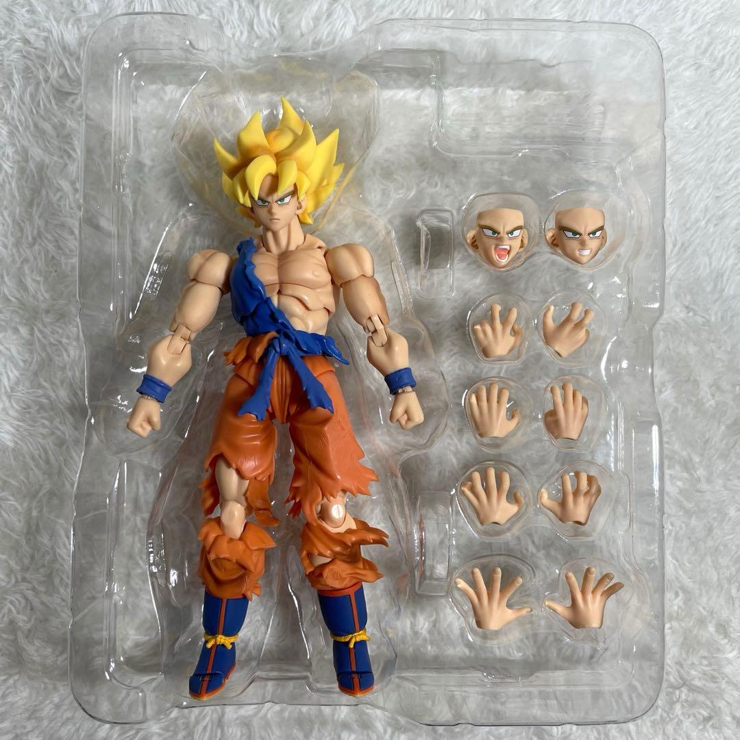 S.H.F スーパーサイヤ人孫悟空 超戦士覚醒Ver フリーザ 最終形態-復活-