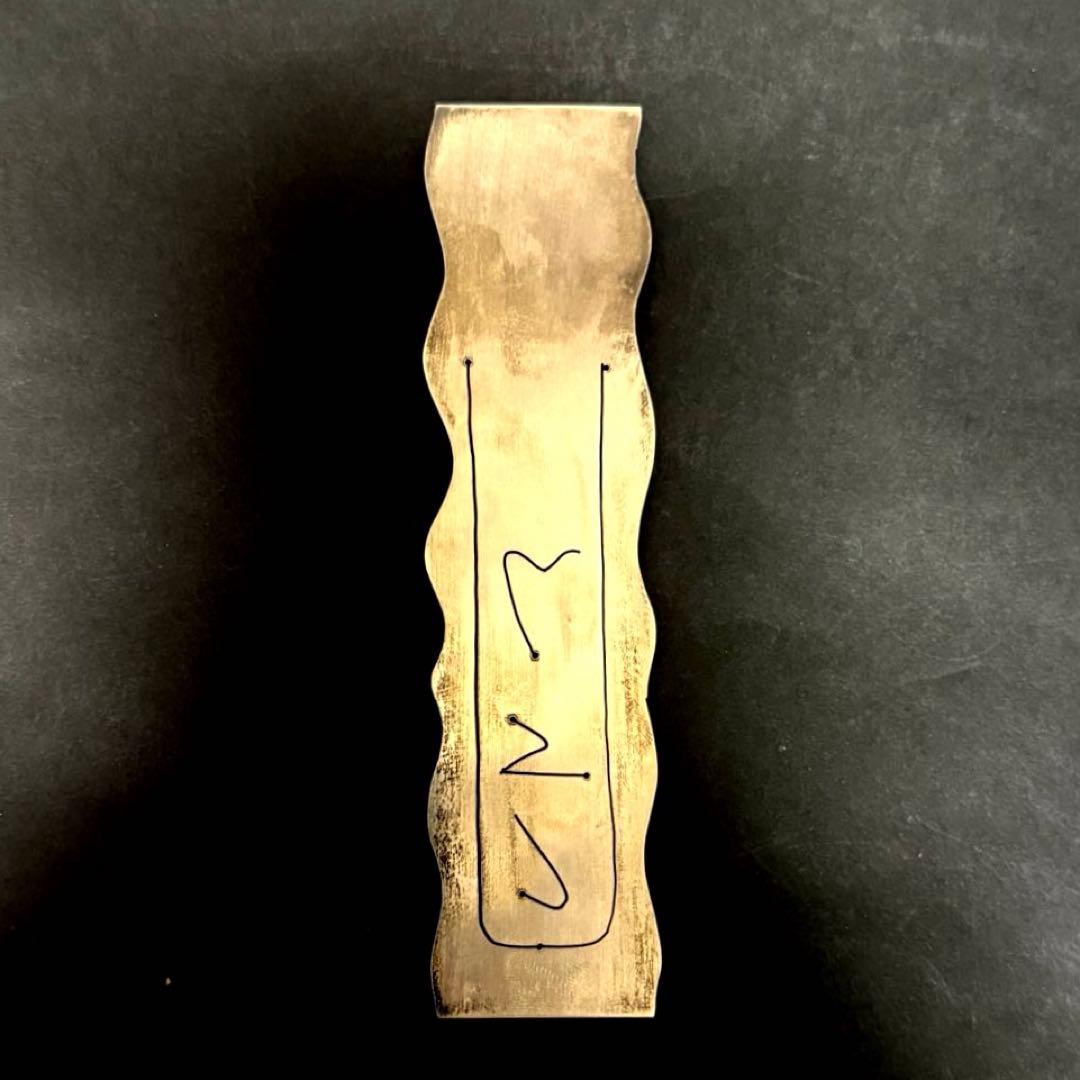 イスラエル産 10アゴロット燭台 シルバー925 しおり 箱付 硬貨ヴィンテージ