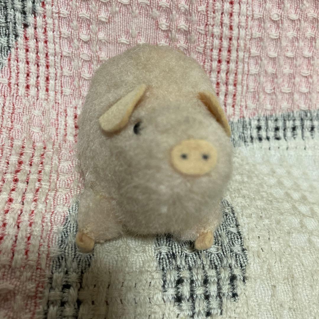 TOMY 1988 てのひらマスコット　黒猫＆豚＆鳥2こ＆ドラえもん　バラ売不可