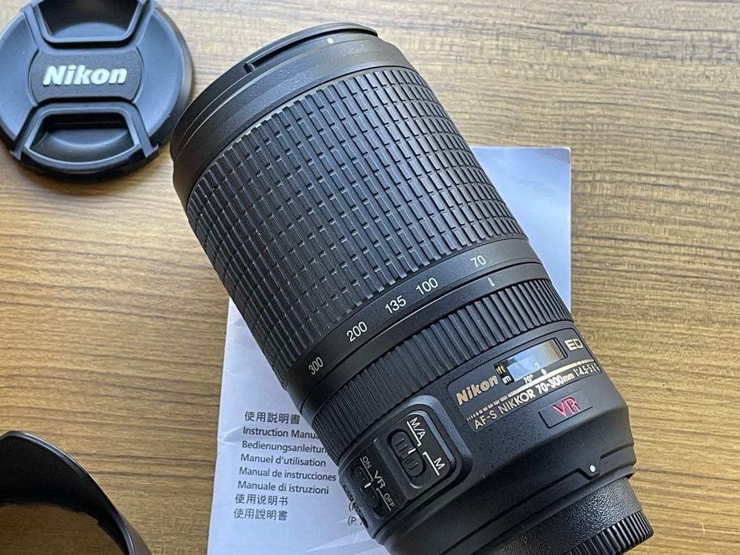 ビデオカメラ Nikon afs 70-300 4.5-5.6G if ed vr