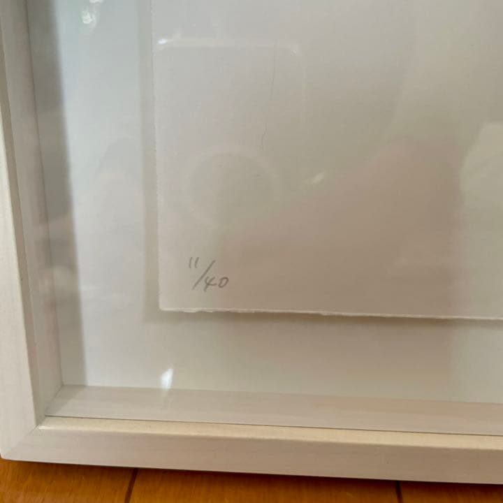 塩田千春　魂がふるえる　サイン版画