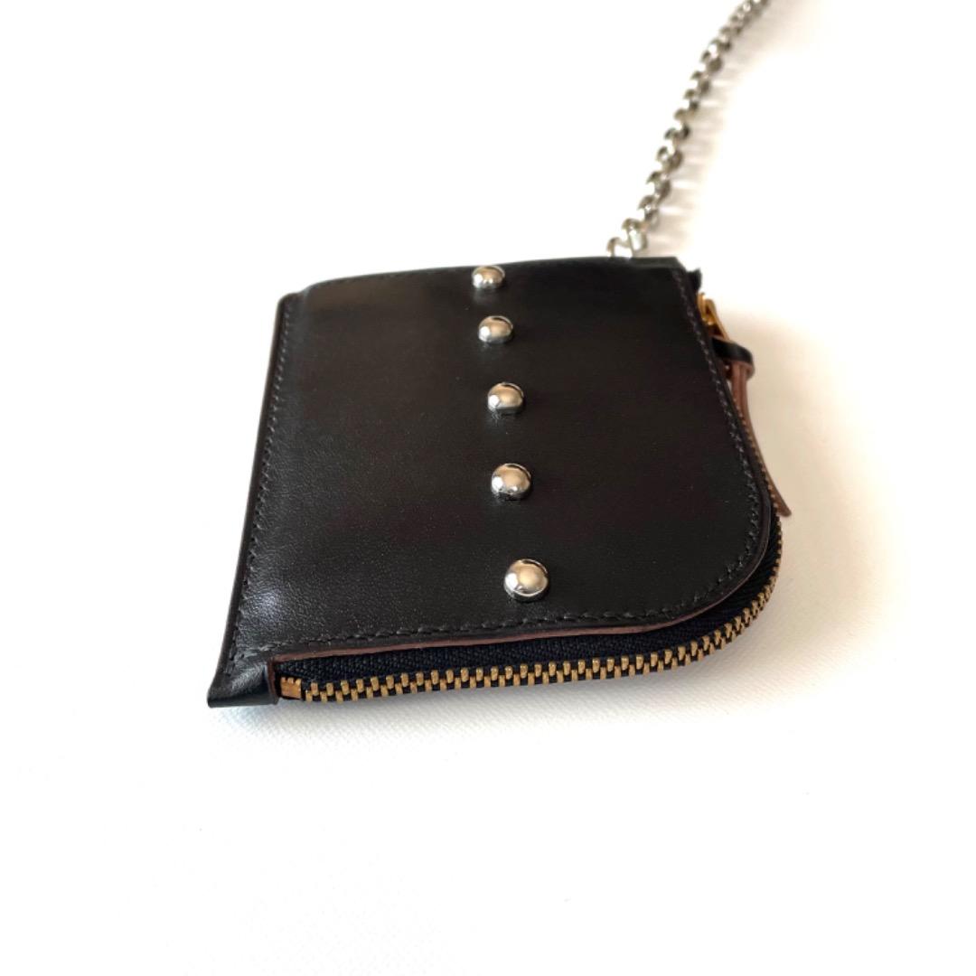 ご注文品　L字ファスナーウォレット　デッドストックジッパー　ホースハイドレザー