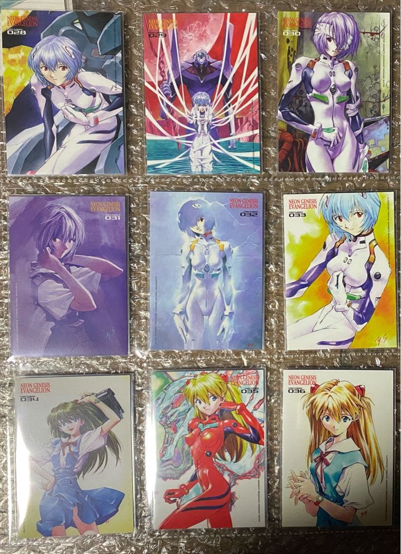 新世紀エヴァンゲリオン アートブックカード　フルコンプリート