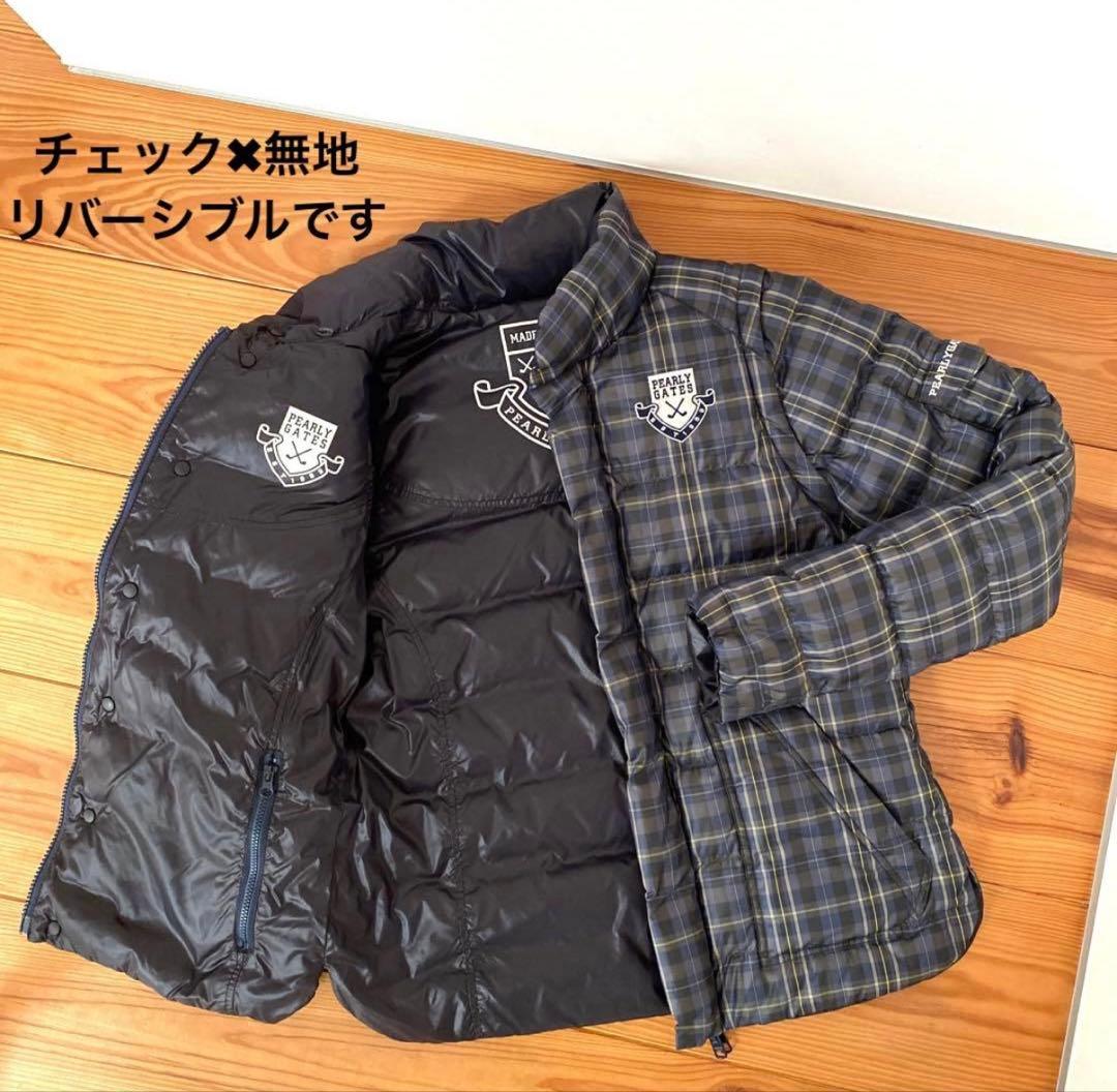 Chiパーリーゲイツ　リバーシブルダウンジャケット　ベスト　サイズ1