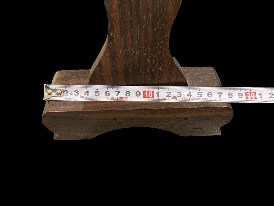 な*ん様 黒檀 雲龍 刀掛け 木製 刀装具 武具 刀台 時代武具 模造刀 日本刀