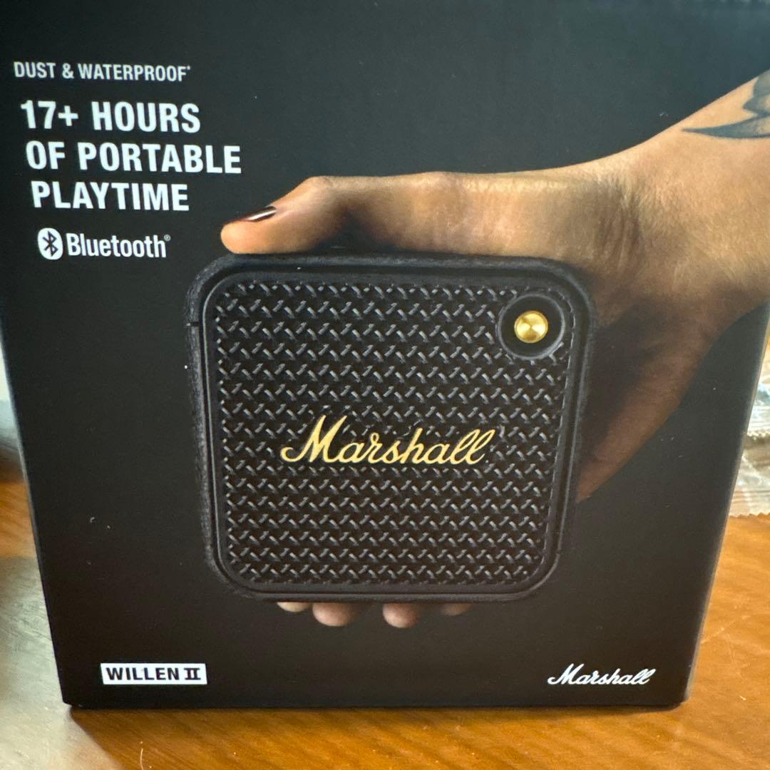 マーシャル　ワイヤレススピーカー　新品、未使用