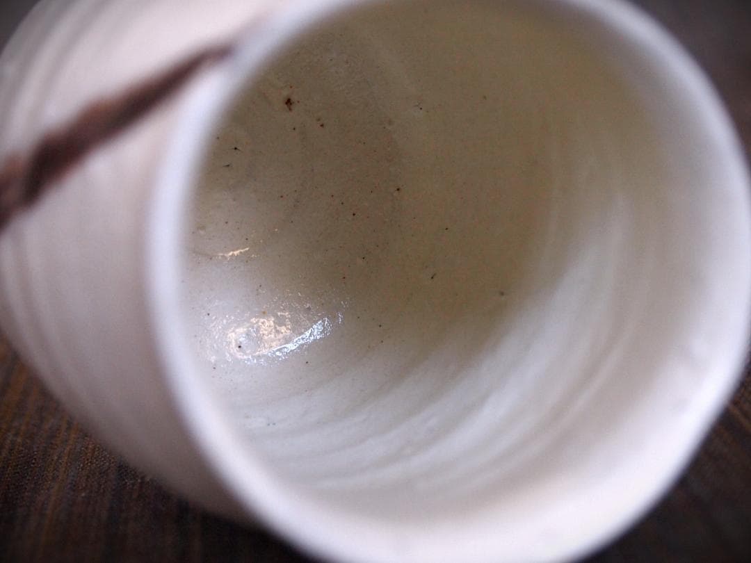 人気作家★人気作家★辻村塊【師＆父：辻村史朗】★粉引湯のみAA