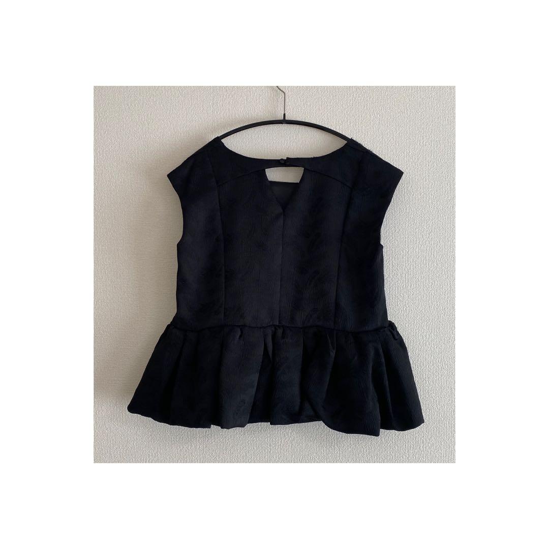 【美品】ANDRÉSDペプラムセットアップドレス M