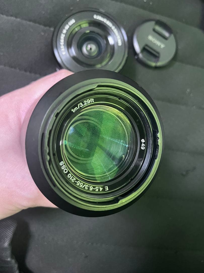 Sony α6300 ミラーレス一眼カメラ 本体とレンズ2本